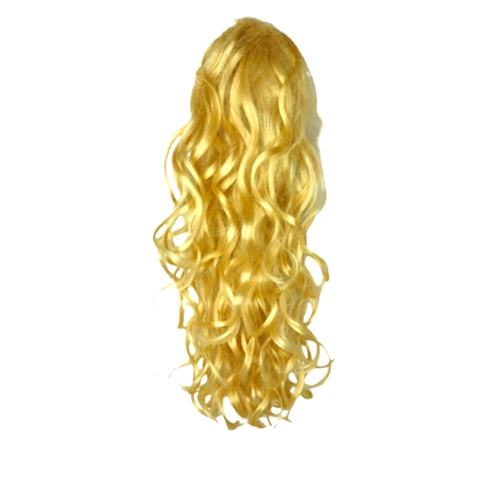 *H25480 NWT Yellowtail Yaky Blond Wavely Ponytail - Picture 3 of 8